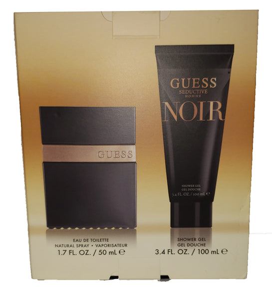 Guess Seductive Homme Noir Cologne Set