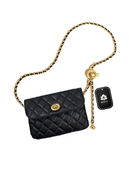 Black Fashion Evening Clutch Mini Handbag