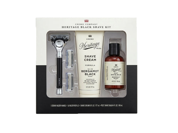 Heritage Black Shave Kit