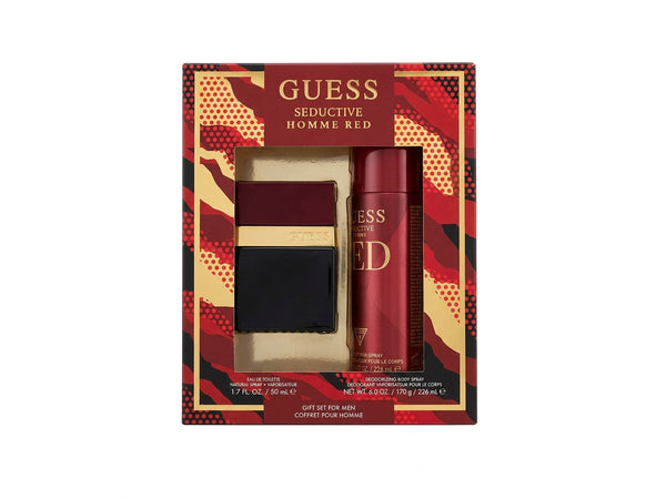 Red Guess Seductive Set