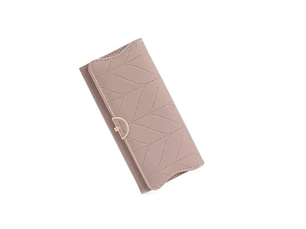 Soybean Sand Leather Wallet