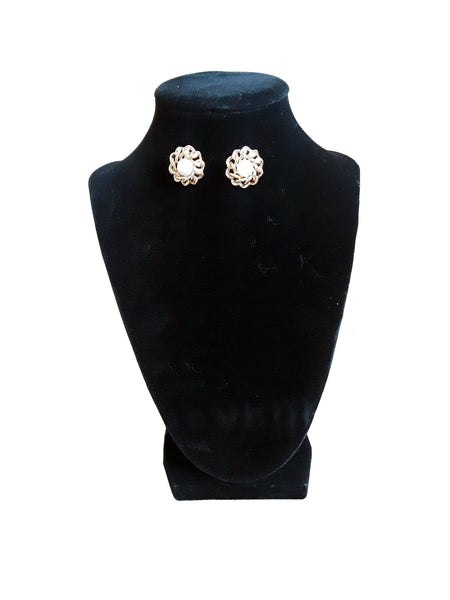 Gold Circle Earrings - Envee Styles Boutique