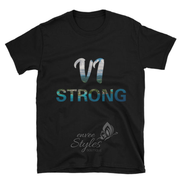 VI STRONG T-Shirt (Fundraiser Relief for Hurricane Irma Victims in the BVI) - Envee Styles Boutique
