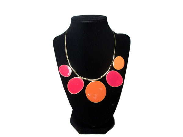 Orange and Red Spine Necklace - Envee Styles Boutique