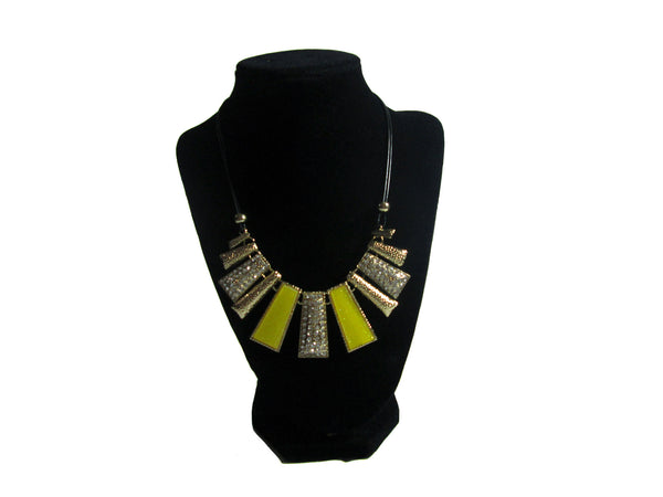 Gold and Yellow Necklace - Envee Styles Boutique