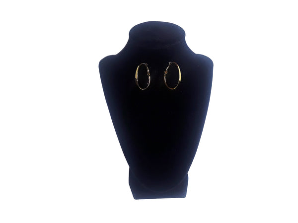 Large Gold Circle Earrings - Envee Styles Boutique