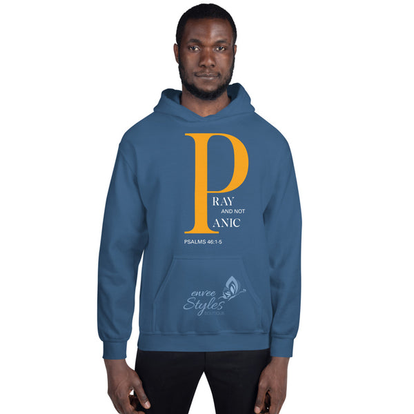 Pray and Not Panic Hoodie