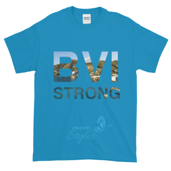 BVI Strong T-Shirt (Fundraiser Relief for Hurricane Irma Victims in the BVI) - Envee Styles Boutique