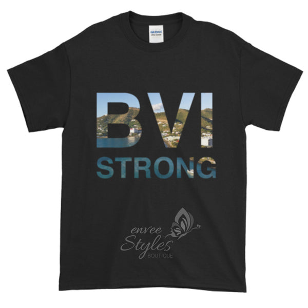 BVI Strong T-Shirt (Fundraiser Relief for Hurricane Irma Victims in the BVI) - Envee Styles Boutique