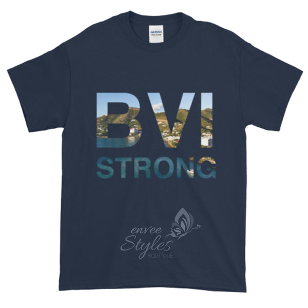 BVI Strong T-Shirt (Fundraiser Relief for Hurricane Irma Victims in the BVI) - Envee Styles Boutique