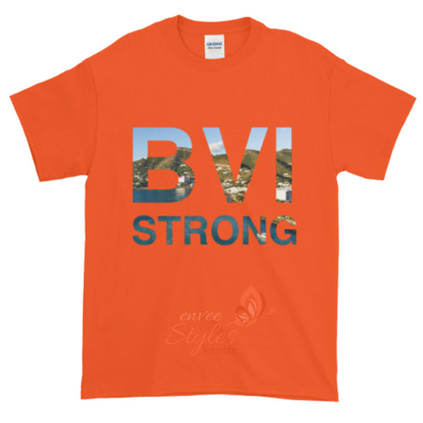 BVI Strong T-Shirt (Fundraiser Relief for Hurricane Irma Victims in the BVI) - Envee Styles Boutique